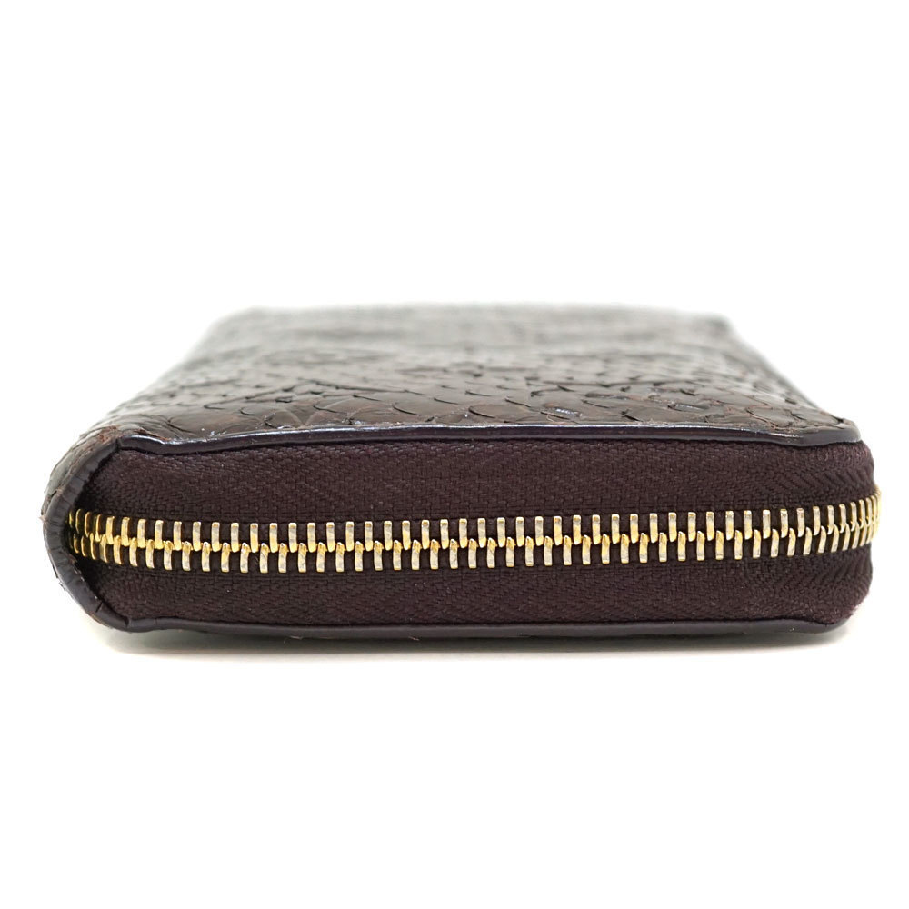 Louis Vuitton Snakeskin Python Purple Wallet Zipp… - image 4